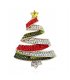 SB398 - Christmas Tree Saree Brooch